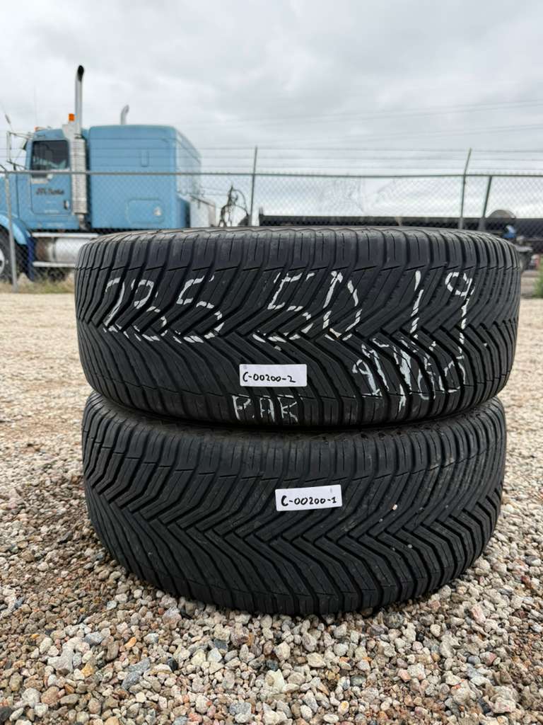235/50R19 Pair (2 Used Tires) Michelin CrossClimate 2