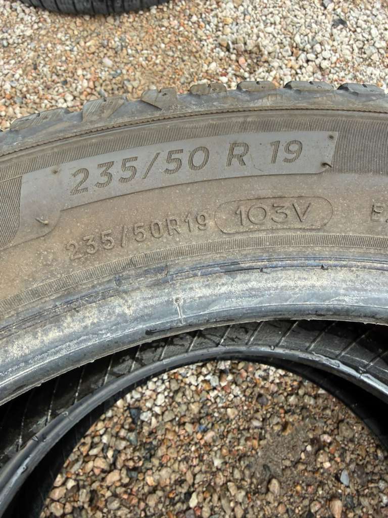 235/50R19 Pair (2 Used Tires) Michelin CrossClimate 2