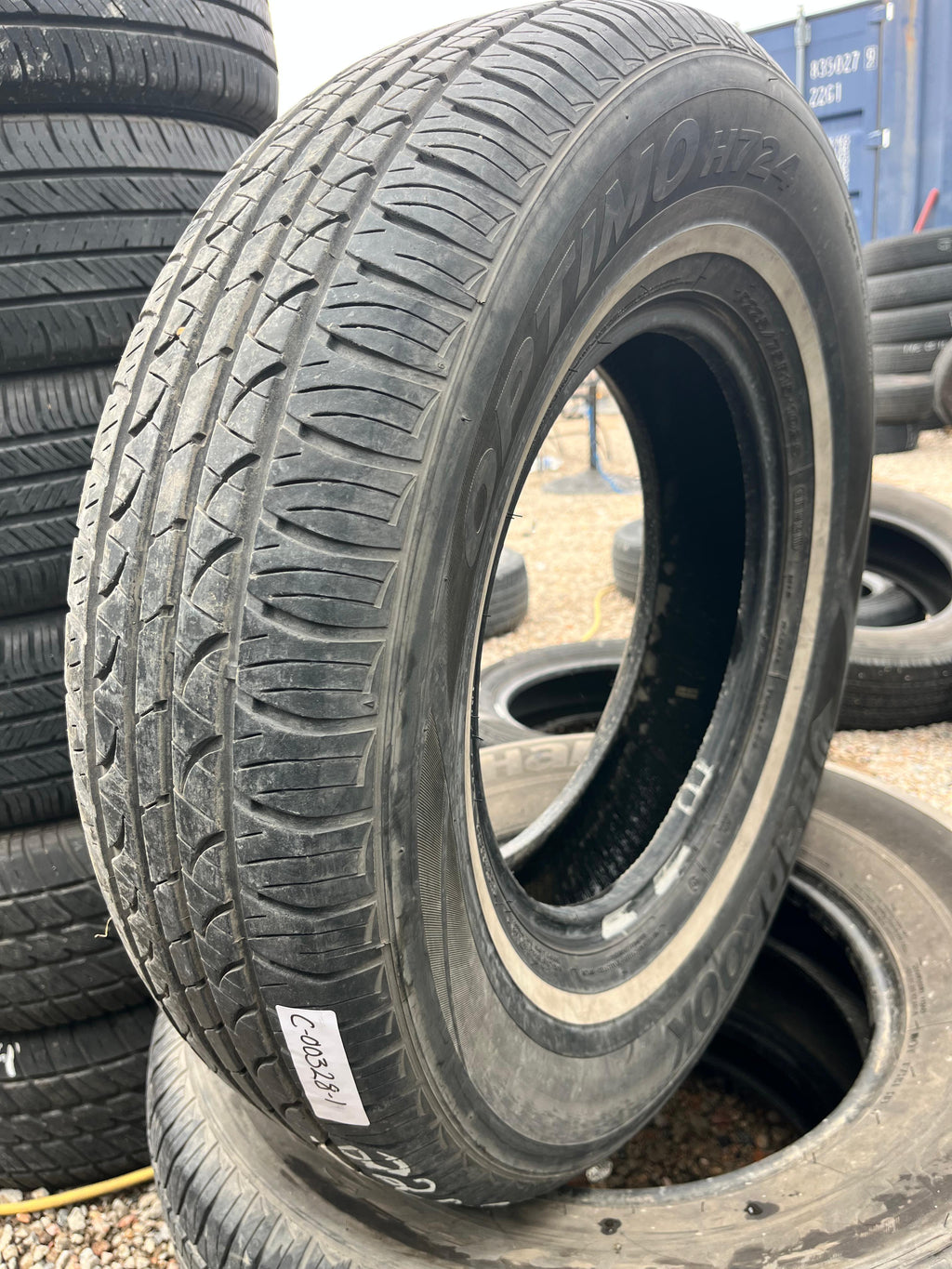 225/75R15 (3 Used Tires) Hankook Óptimo (H724)