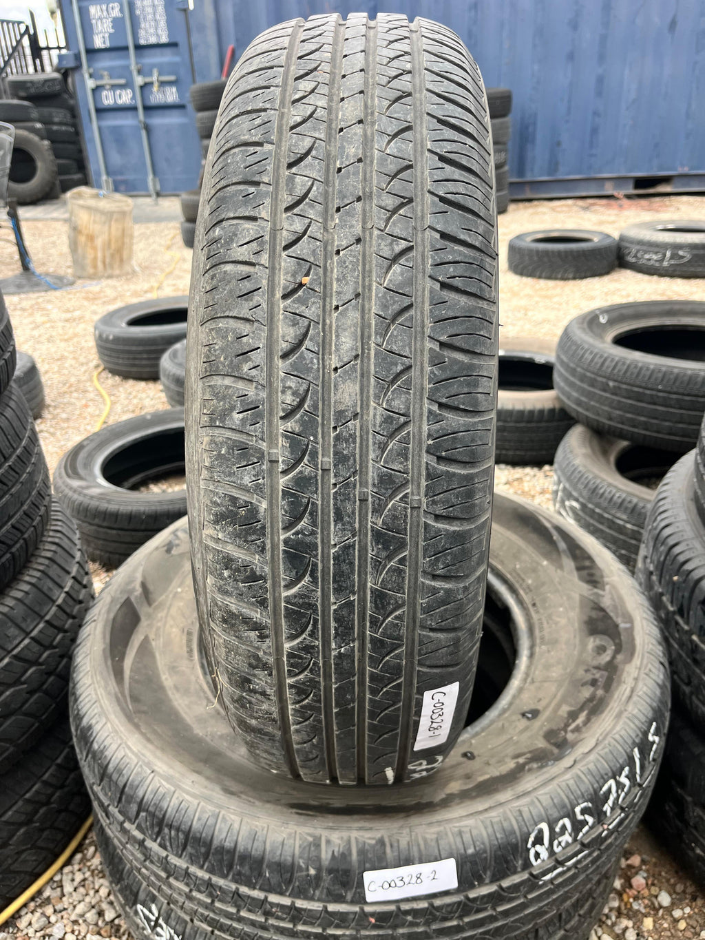 225/75R15 (3 Used Tires) Hankook Óptimo (H724)