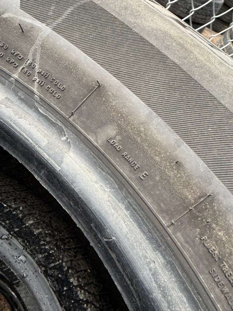 LT275/70R18 (3 Used Tires) Firestone Transforce AT2