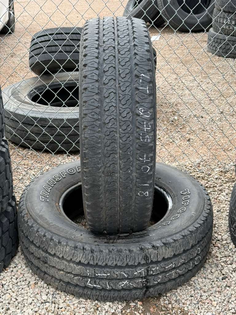 LT275/70R18 Pair (2 Used Tires) Firestone Transforce AT