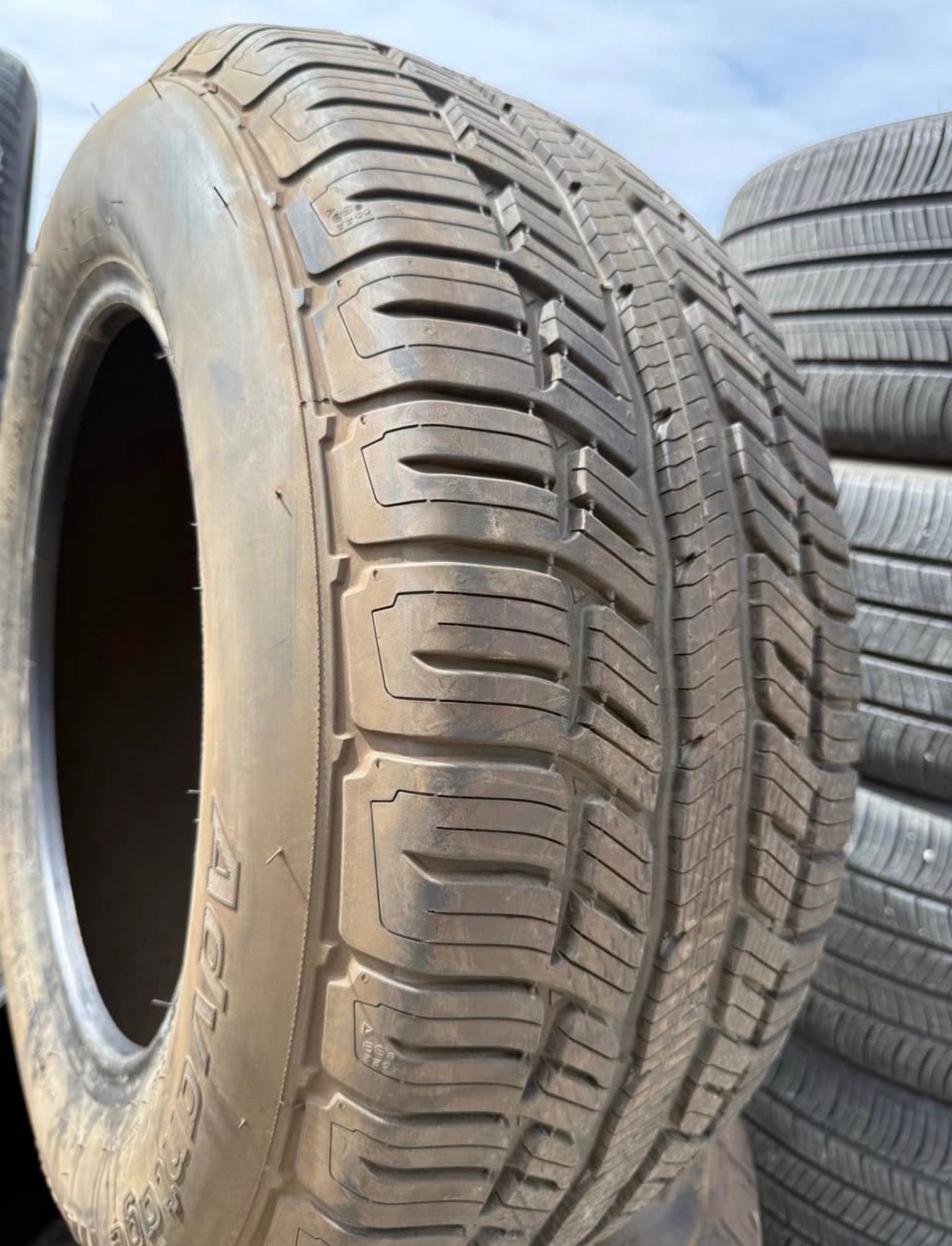 265/60R17 Pair (2 Used Tires) BFGoodrich Advantage T/A Sport