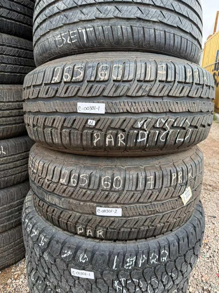 265/60R17 Pair (2 Used Tires) BFGoodrich Advantage T/A Sport