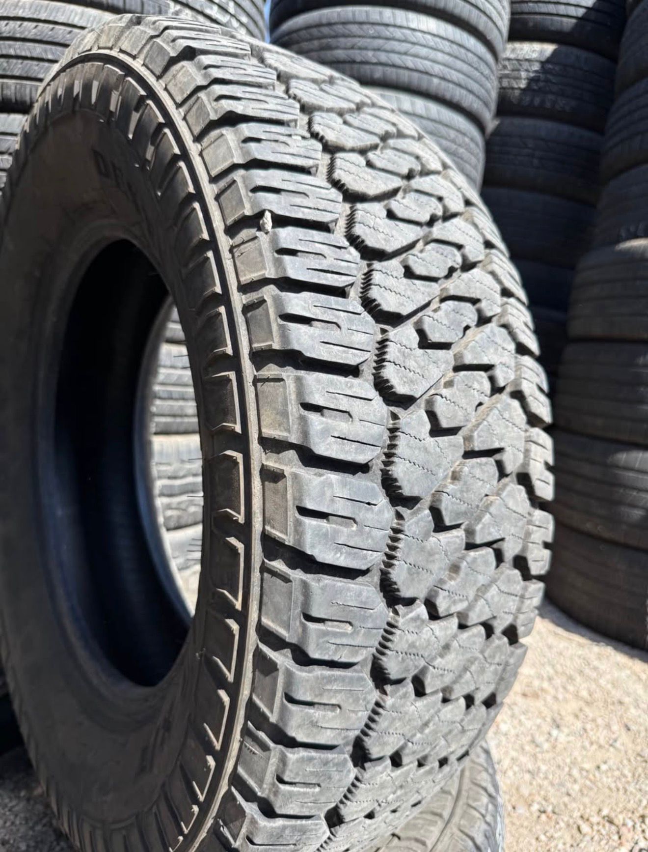 LT275/70R18 Pair (2 Used Tires) Firestone Destination X/T