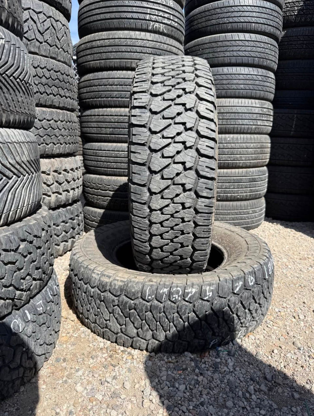 LT275/70R18 Pair (2 Used Tires) Firestone Destination X/T