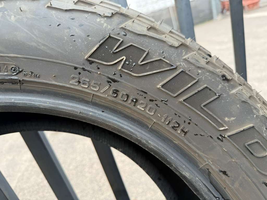 265/60R20 Set (4 Used Tires) Falken Wildpeak ATW3a