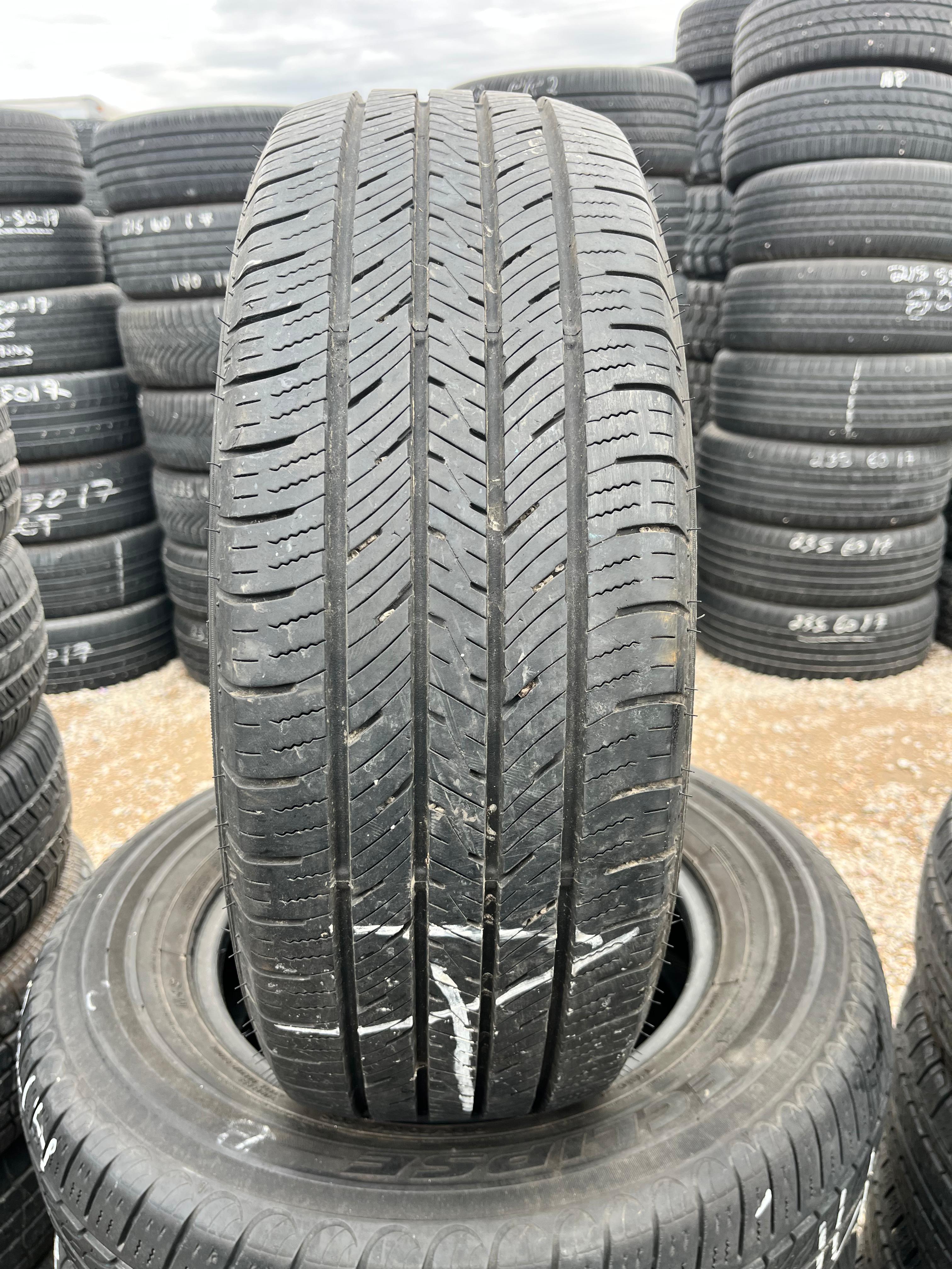 195/60R15 Pair (2 Used Tires) Falken Sincera (SN250)