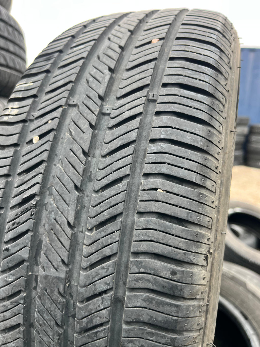 195/60R15 Pair (2 Used Tires) Hankook Kinergy