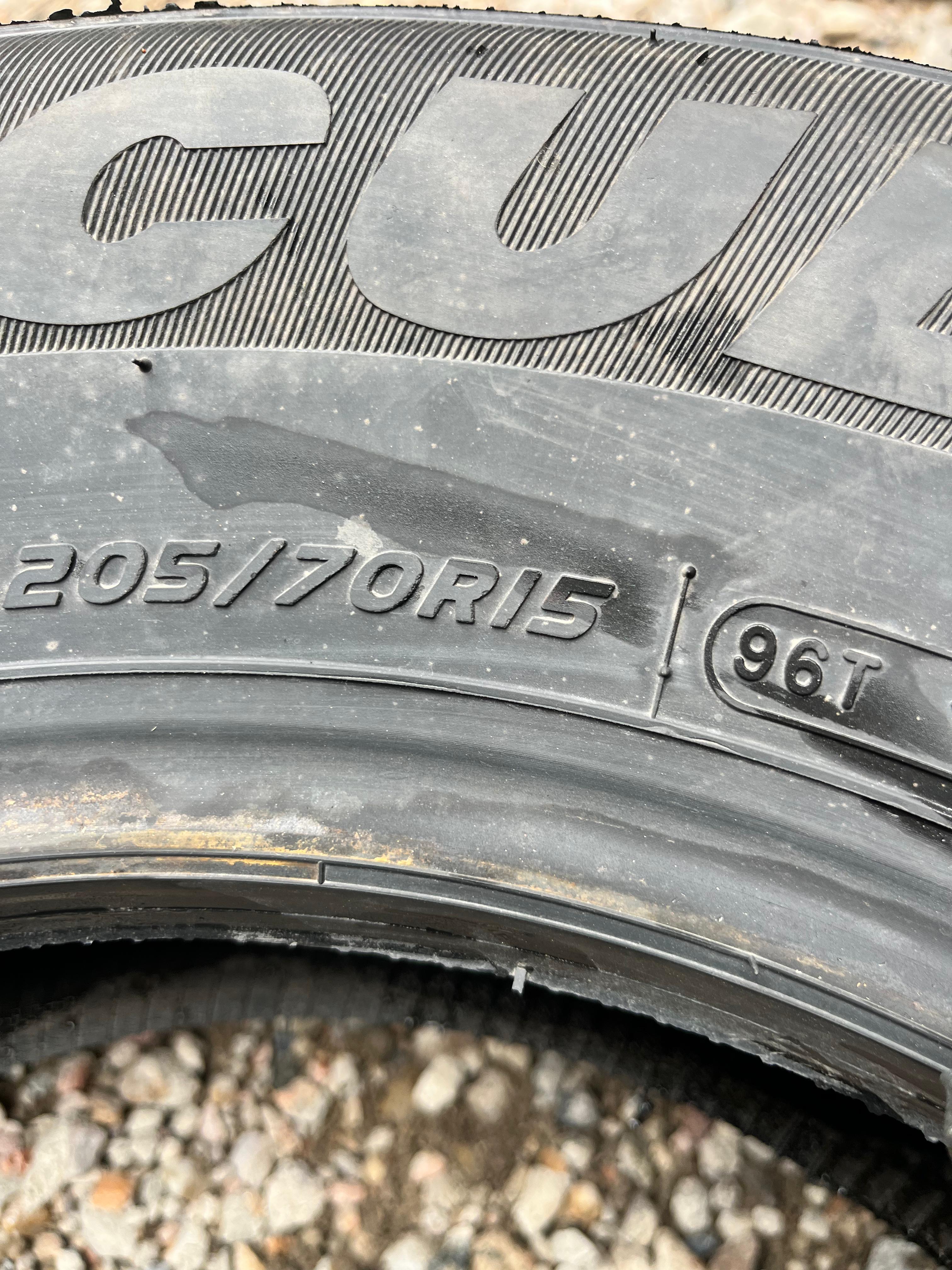 205/70R15 Pair (2 Used Tires) Hercules Road Tour (455)