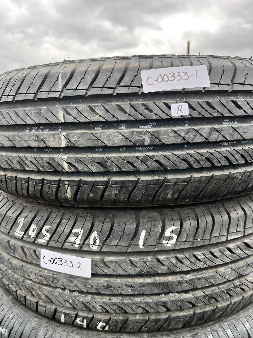 205/70R15 Pair (2 Used Tires) Hercules Road Tour (455)