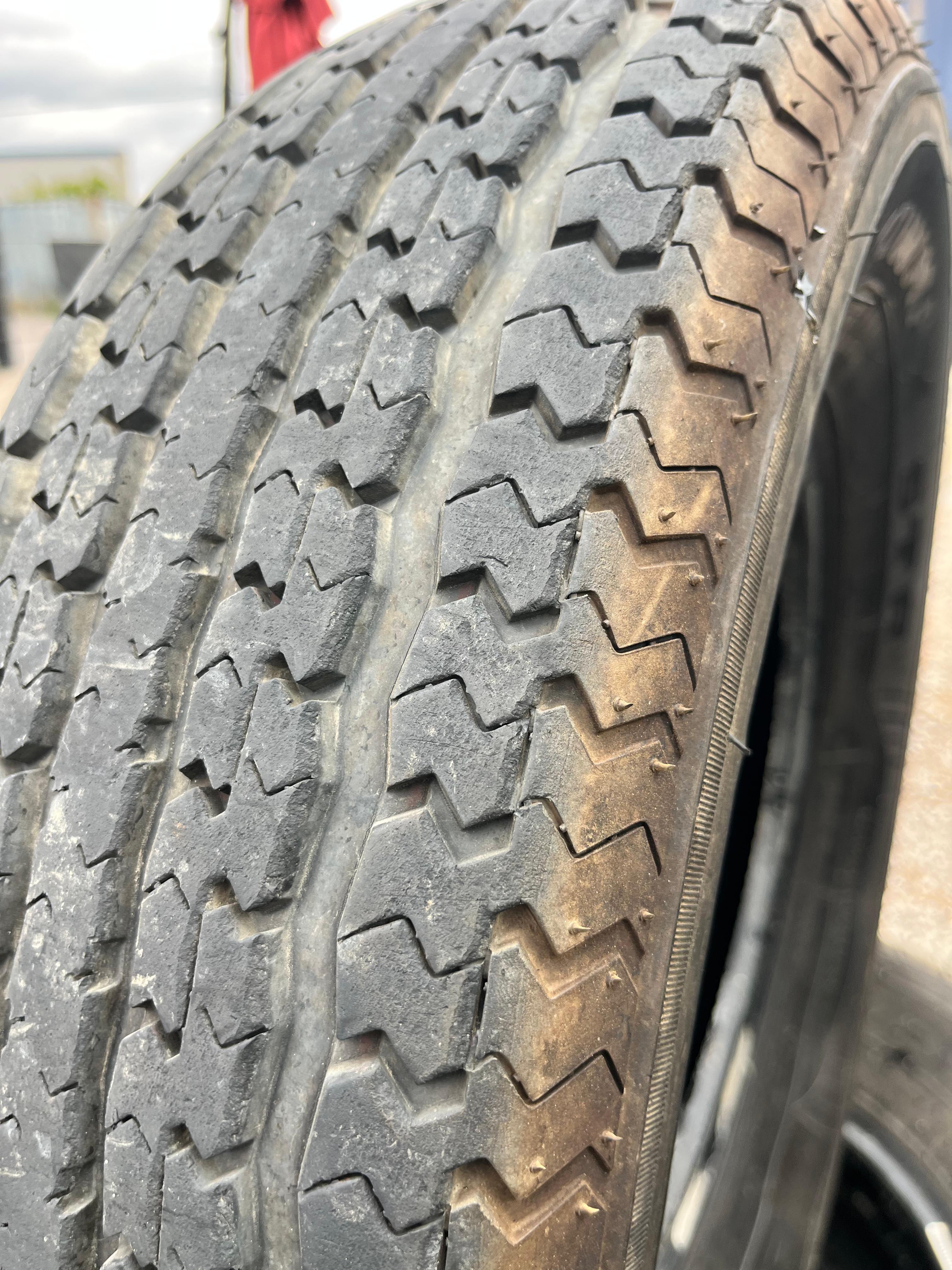 ST215/75R14 (3 Used Tires) Power King TowMax SRT