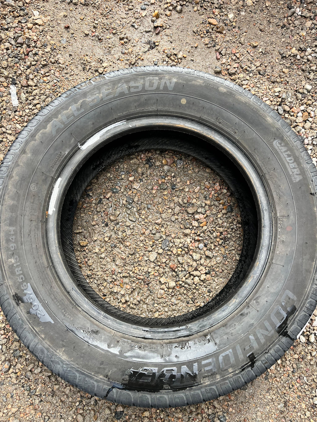 205/65R15 Pair (2 Used Tires) Caldera Tires Confidence