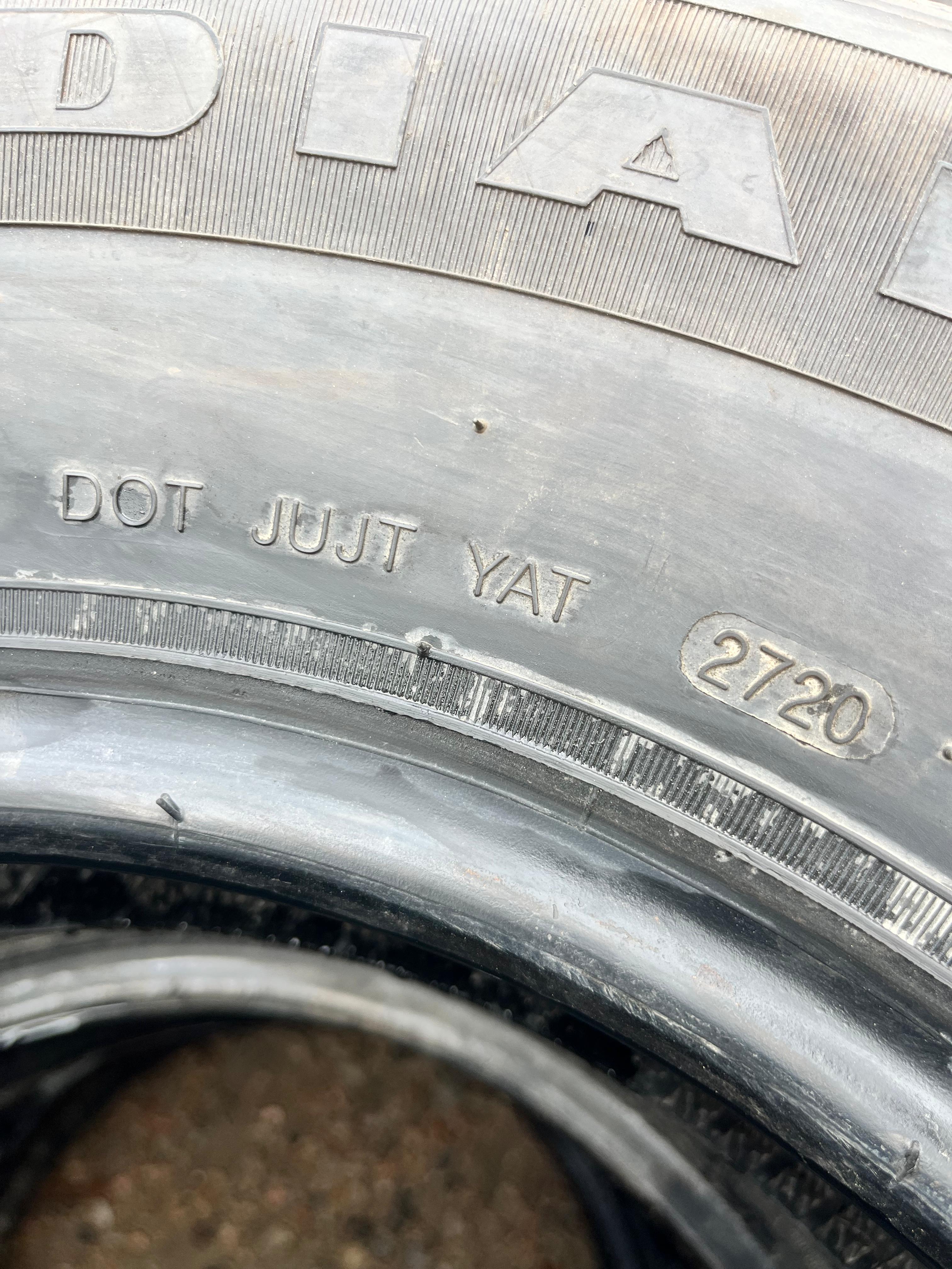 ST205/75R14 Pair (2 Used Tires) Goodride Radial (ST-100)
