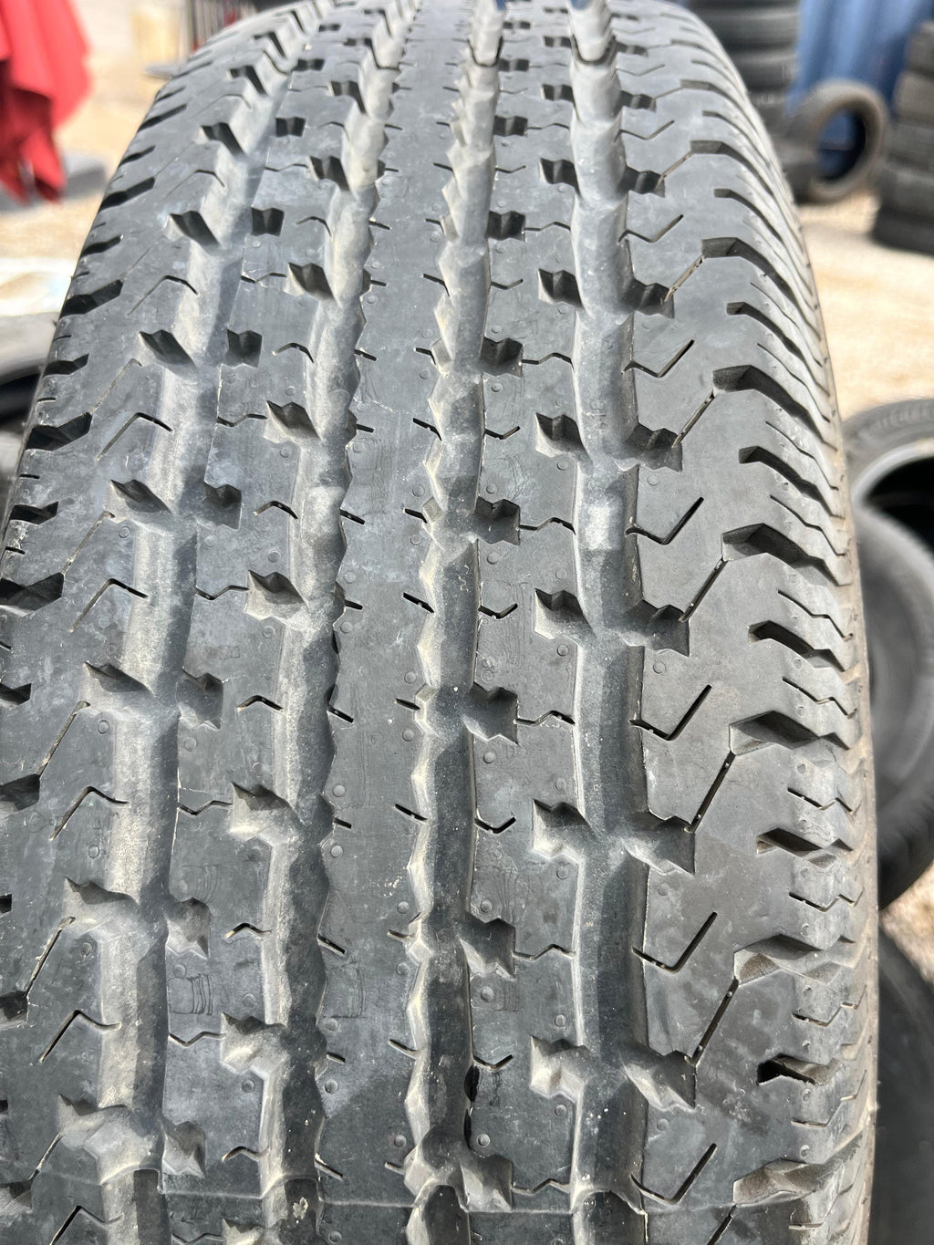 ST205/75R14 Pair (2 Used Tires) Goodride Radial (ST-100)