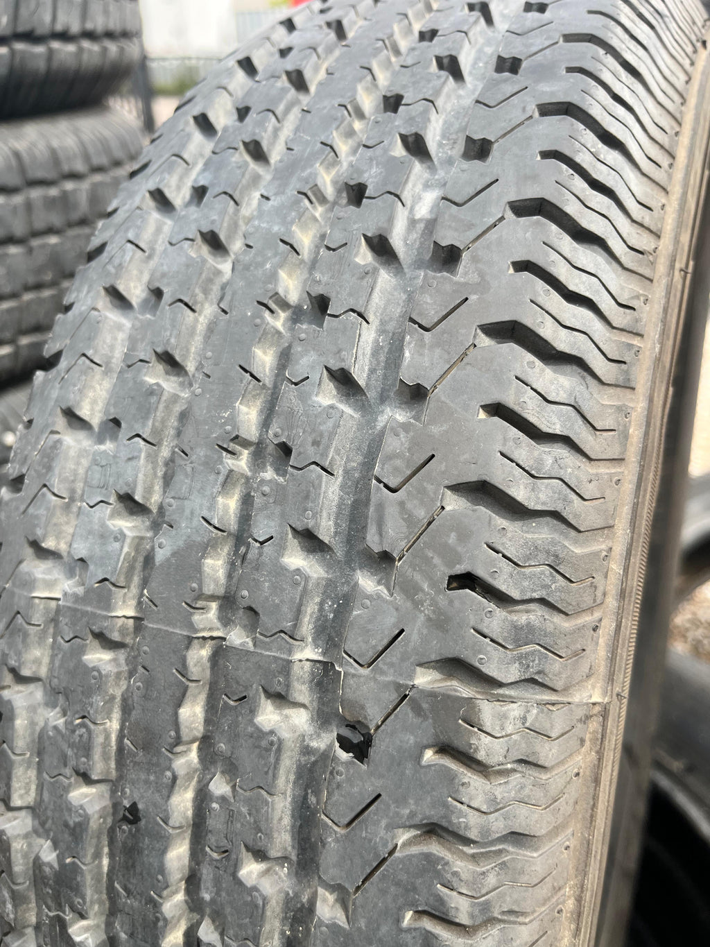 ST205/75R14 Pair (2 Used Tires) Goodride Radial (ST-100)
