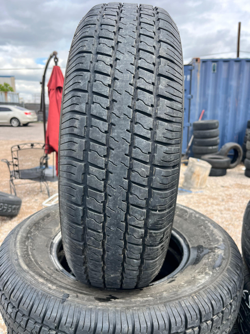 205/75R14 Set (4 Used Tires) Castle Rock Radial (ST226)