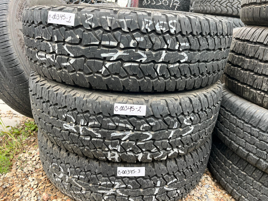 215/75R15 (3 Used Tires) Firestone Destination