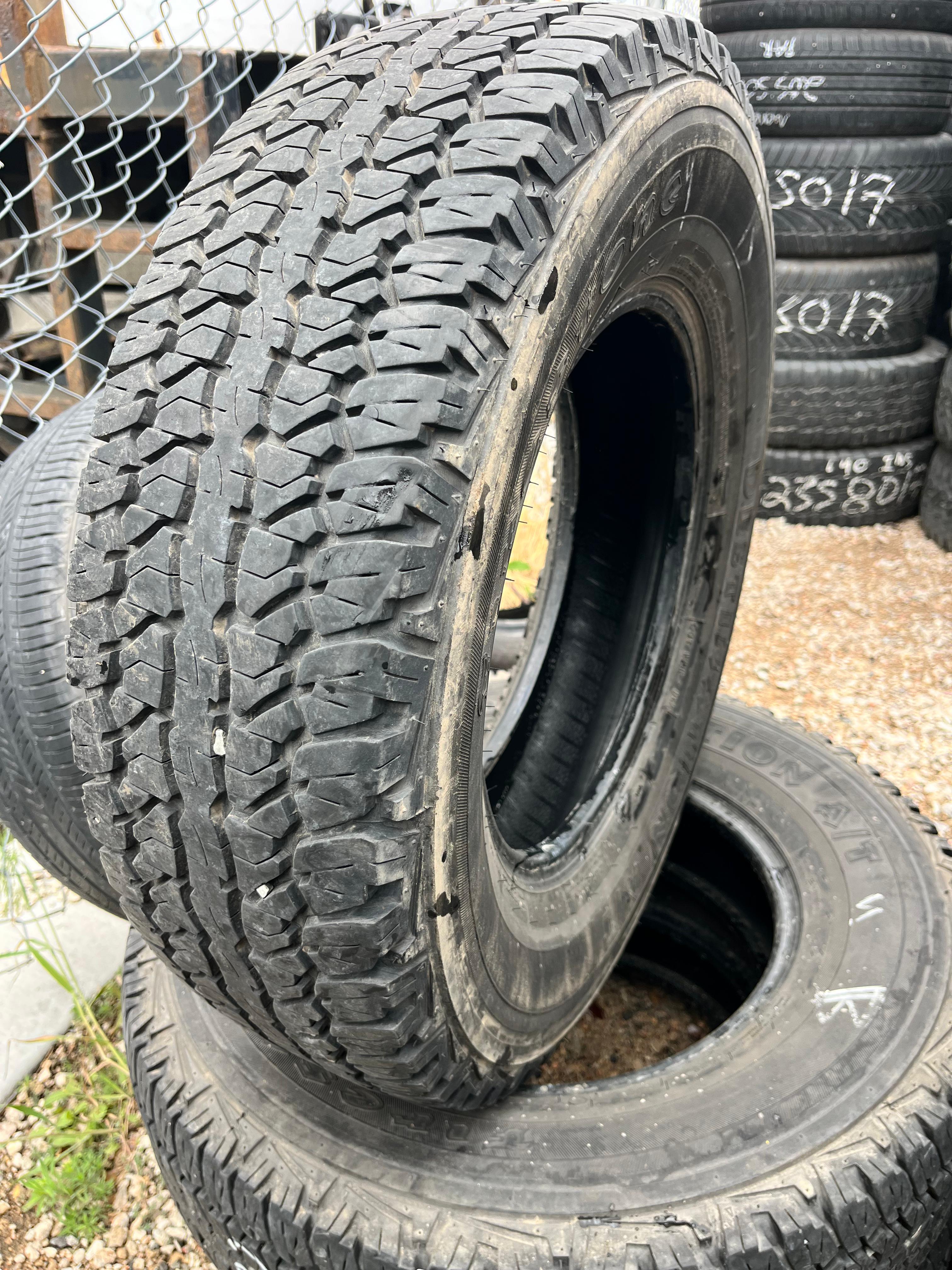 215/75R15 (3 Used Tires) Firestone Destination