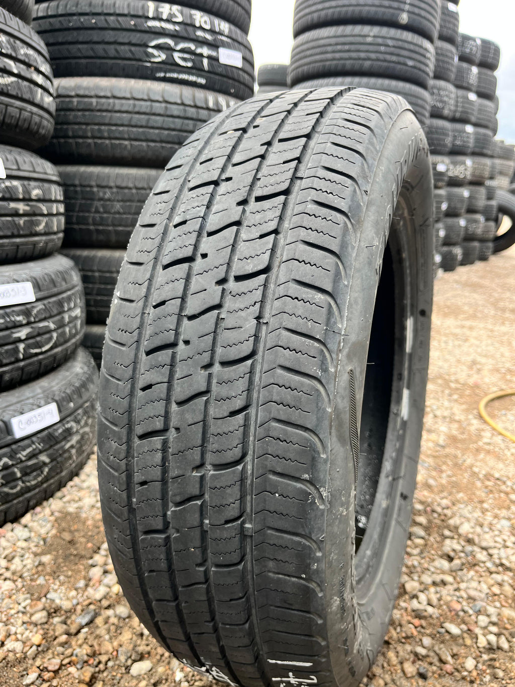 175/65R14 Pair (2 Used Tires) Dean Tires Road Control