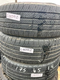 175/65R14 (3 Used Tires) Falken Pro G5 Touring