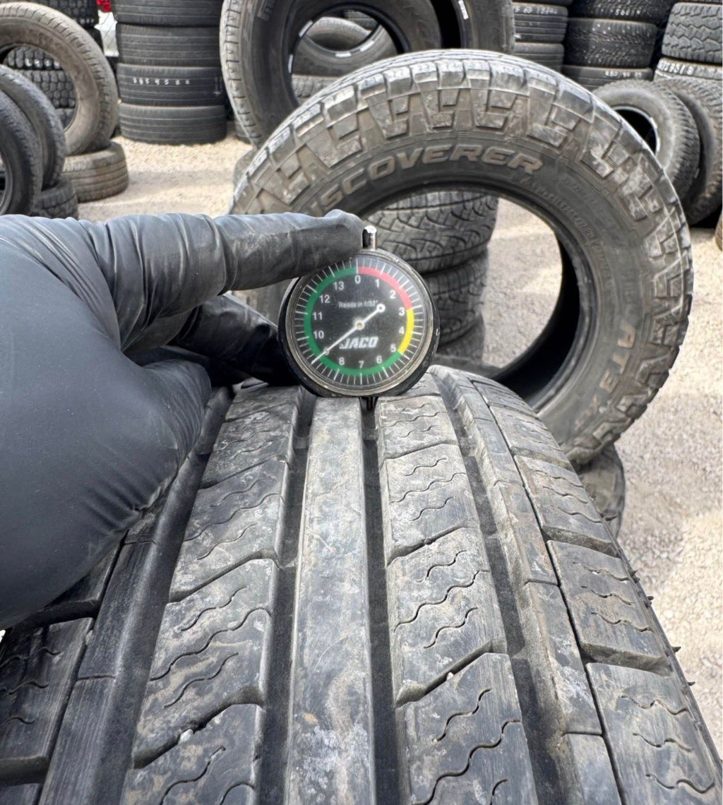 ST205/75R14 Set (4 Used Tires) Carlstar Radial Trail USA