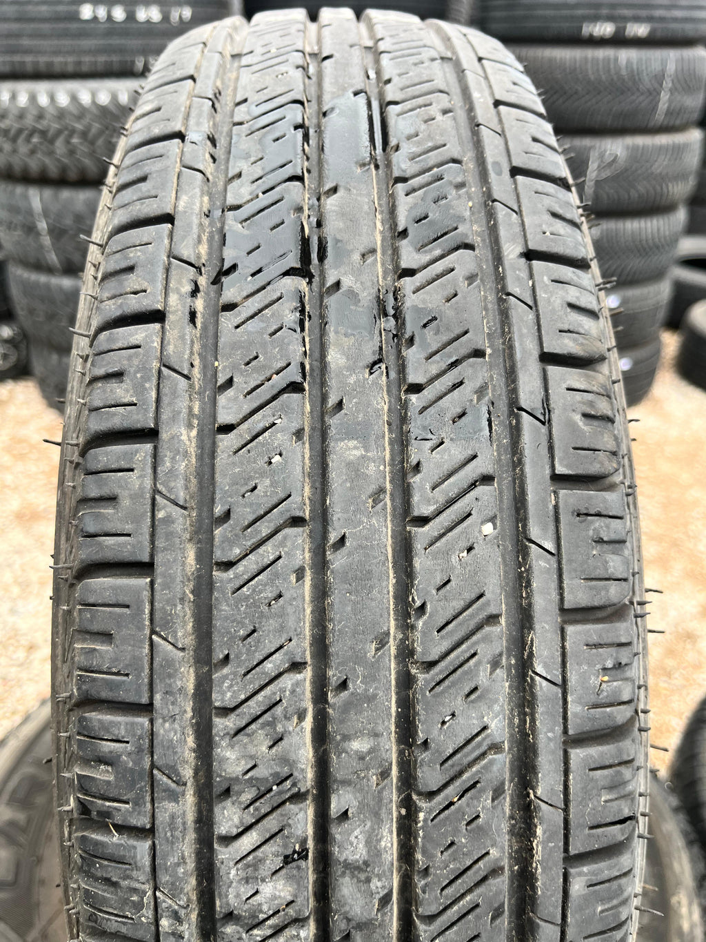 ST205/75R14 Set (4 Used Tires) Carlstar Radial Trail USA