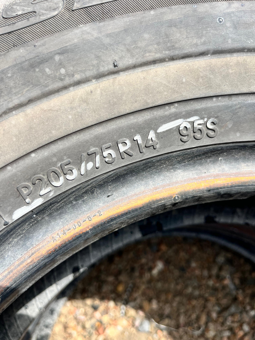 205/75R14 Pair (2 Used Tires) Toyo Eclipse