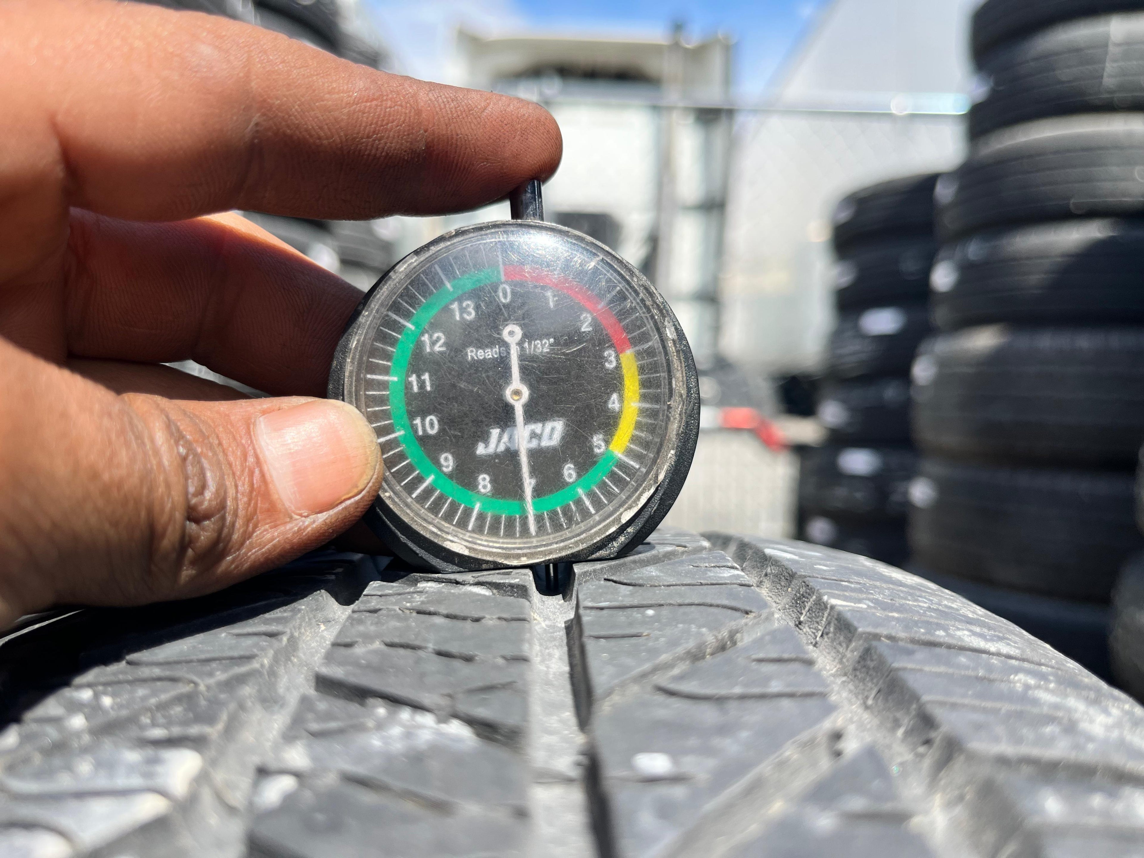 205/75R15 Set (4 Used Tires) Hankook Mileage Plus 2