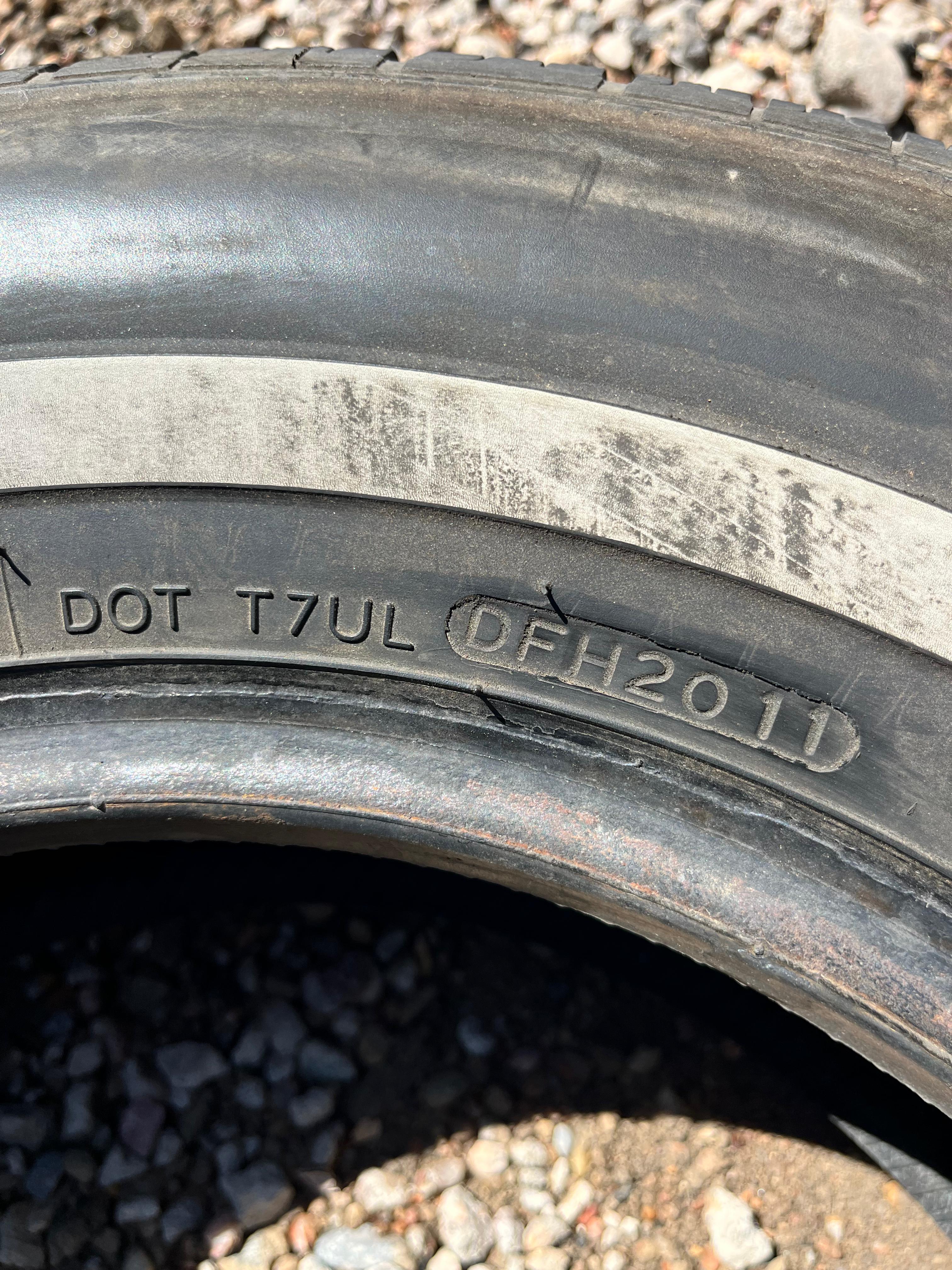 205/75R15 Set (4 Used Tires) Hankook Mileage Plus 2