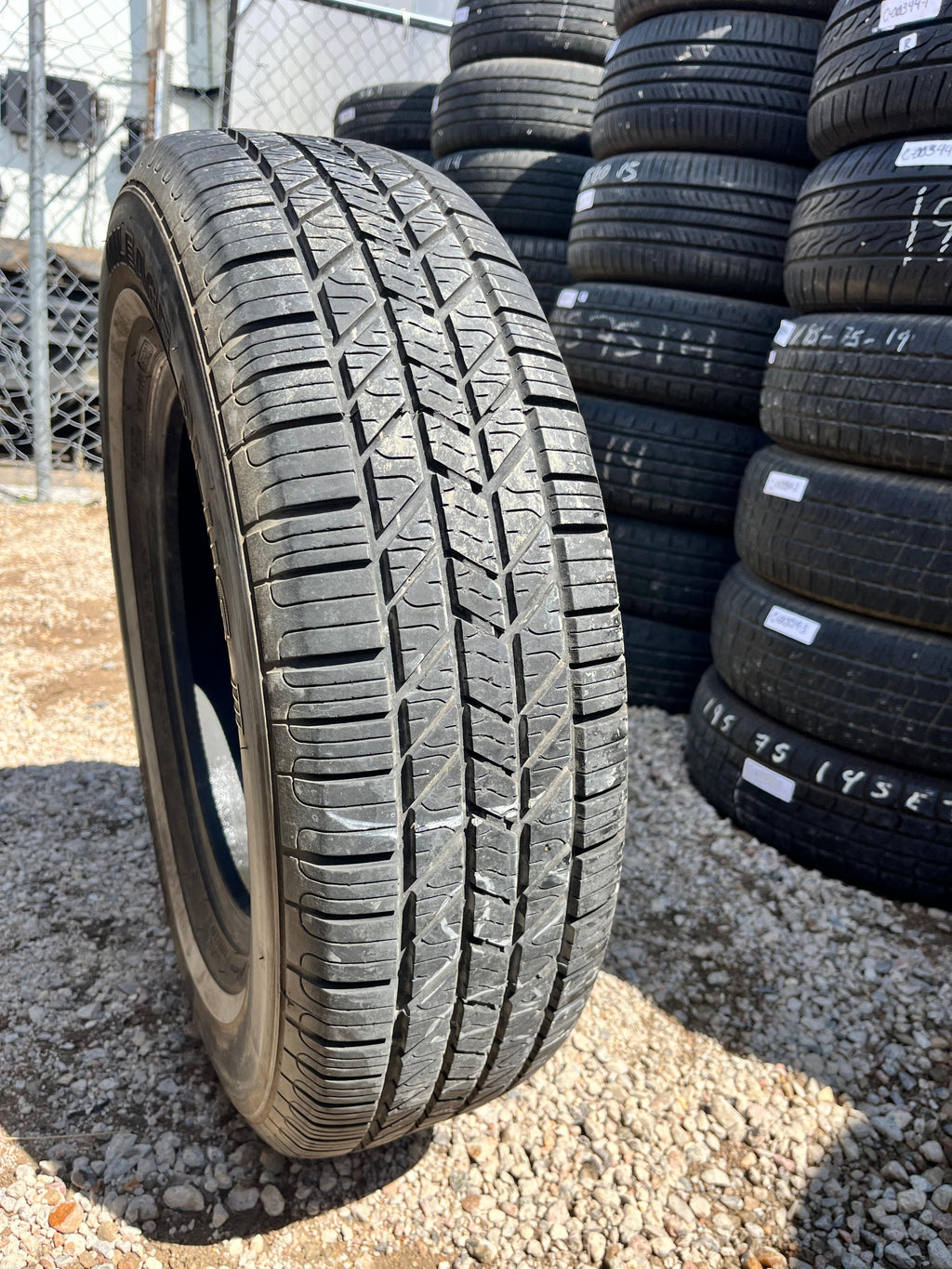 205/75R15 Set (4 Used Tires) Hankook Mileage Plus 2