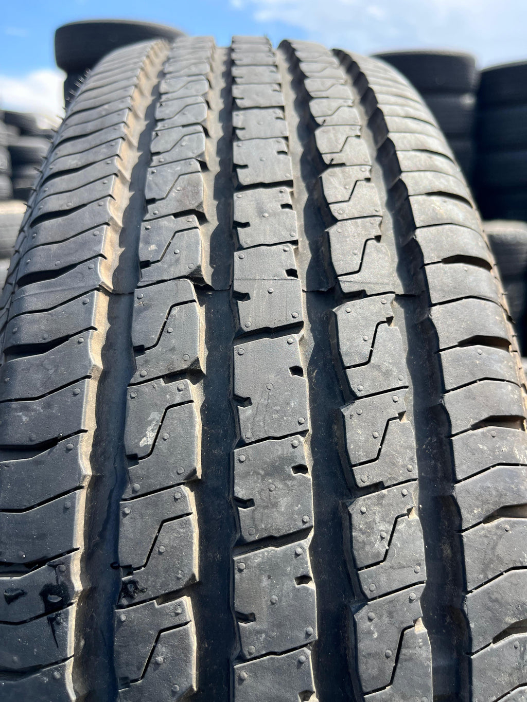 ST225/75R15 Set (4 Used Tires) Trailer King RST