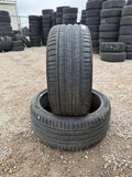 255/35R21 Pair (2 Used Tires) Pirelli P Zero