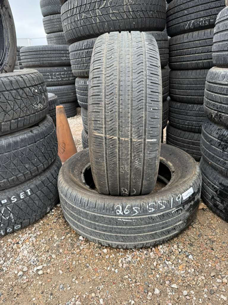 265/55R19 Pair (2 Used Tires) Toyo Open Country A51