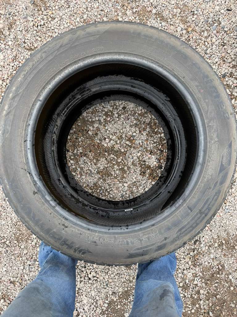 235/55R19 Pair (2 Used Tires) Hankook Ventus Prime2
