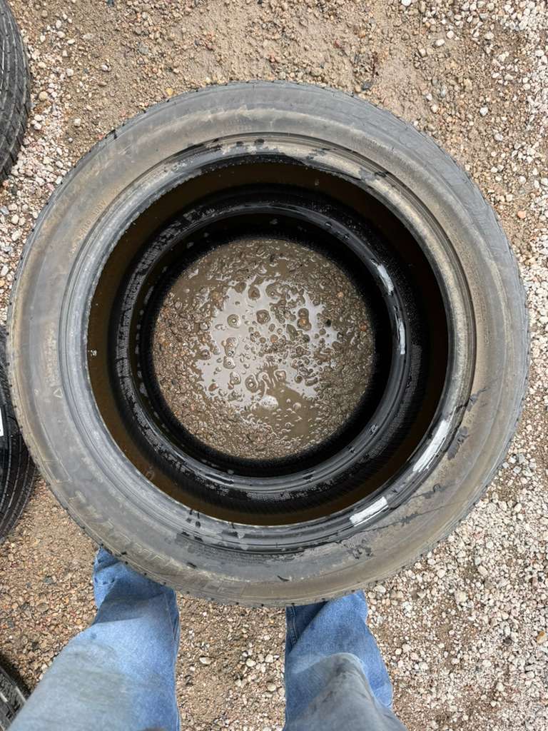255/45R19 Pair (2 Used Tires) Uniroyal Tiger Paw Touring
