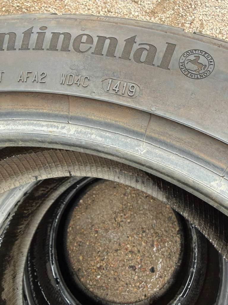 245/45R19 Set (4 Used Tires) Continental ProContact TX
