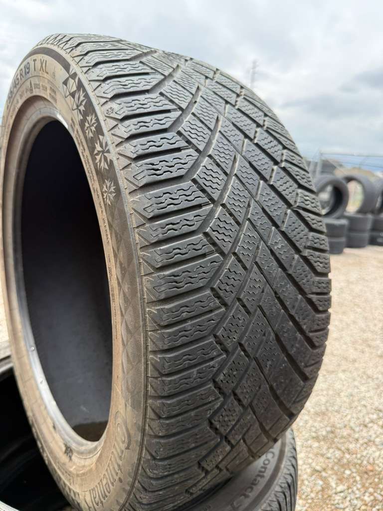 255/45R19 (3 Used Tires) Continental Viking Contact 7