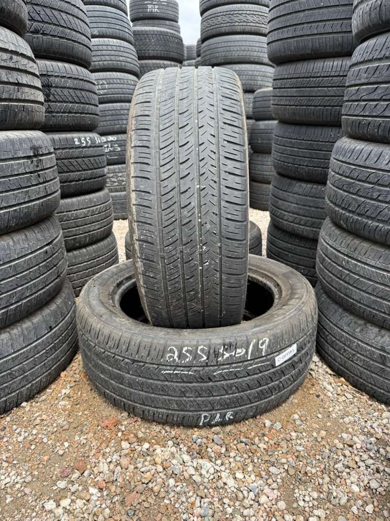 255/50R19 Pair (2 Used Tires) Advanta HPZ-02