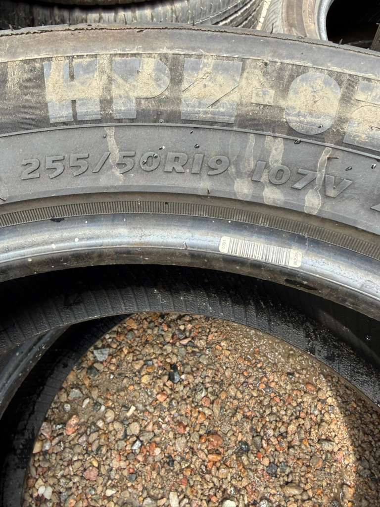 255/50R19 Pair (2 Used Tires) Advanta HPZ-02