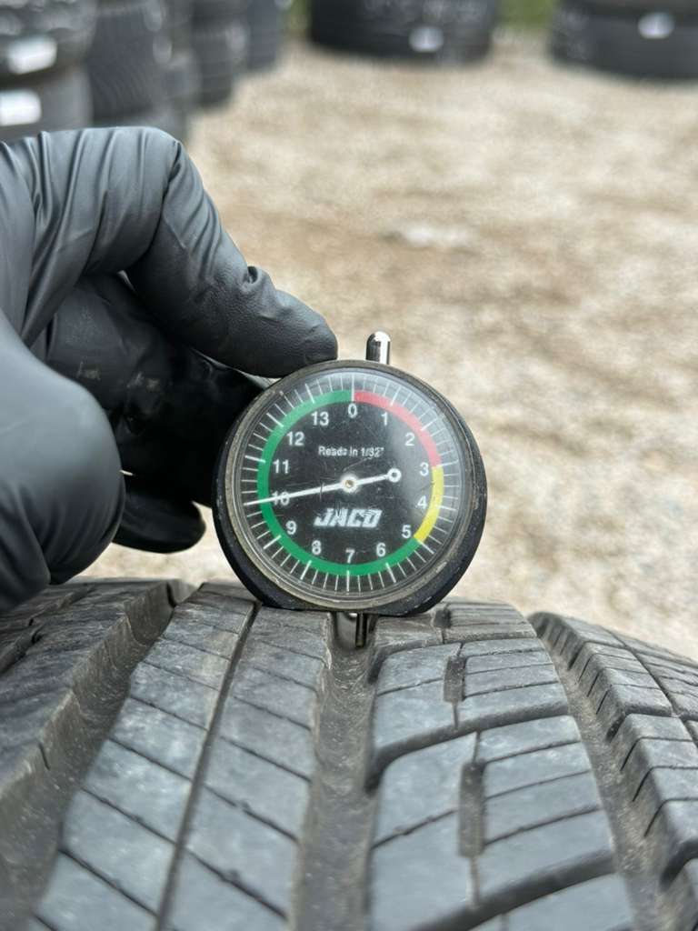 235/55R19 Pair (2 Used Tires) Uniroyal TigerPaw Touring