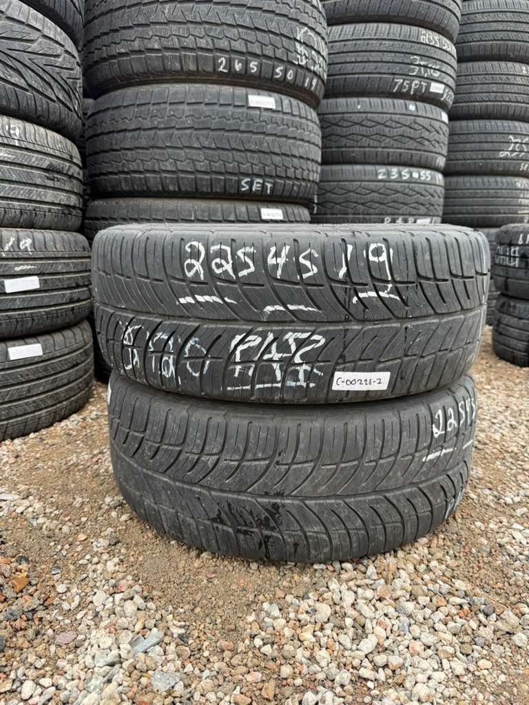 225/45R19 Pair (2 Used Tires) BFGoodrich G-Force Comp-2