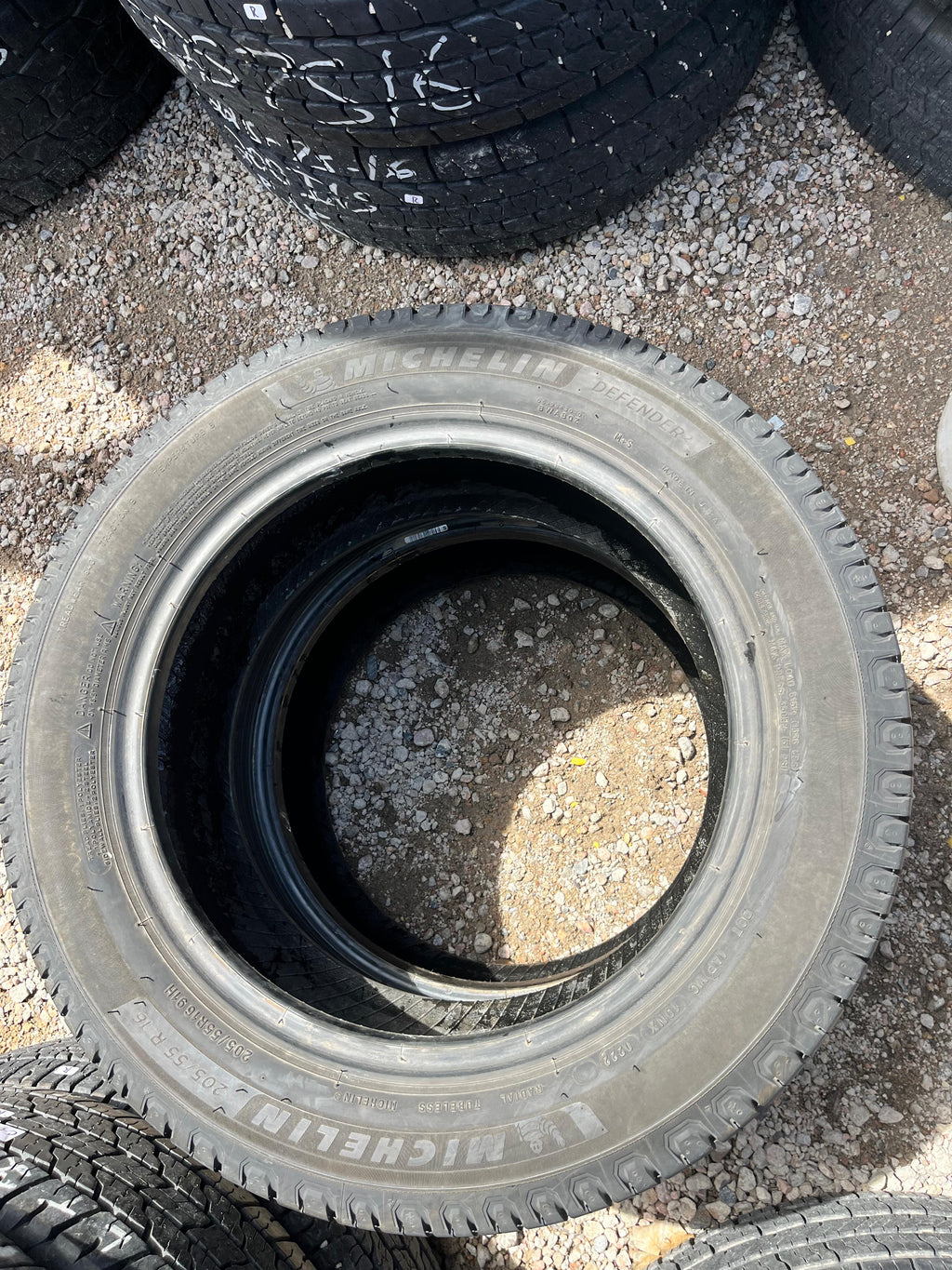 205/55R16 Set (4 Used Tires) Michelin Defender
