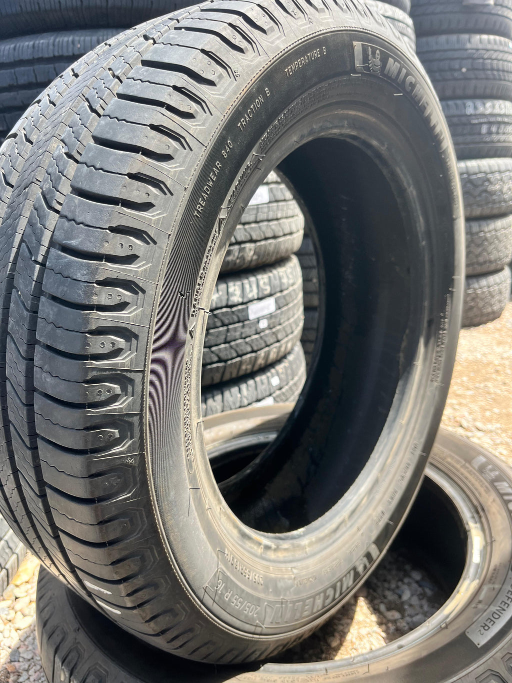205/55R16 Set (4 Used Tires) Michelin Defender