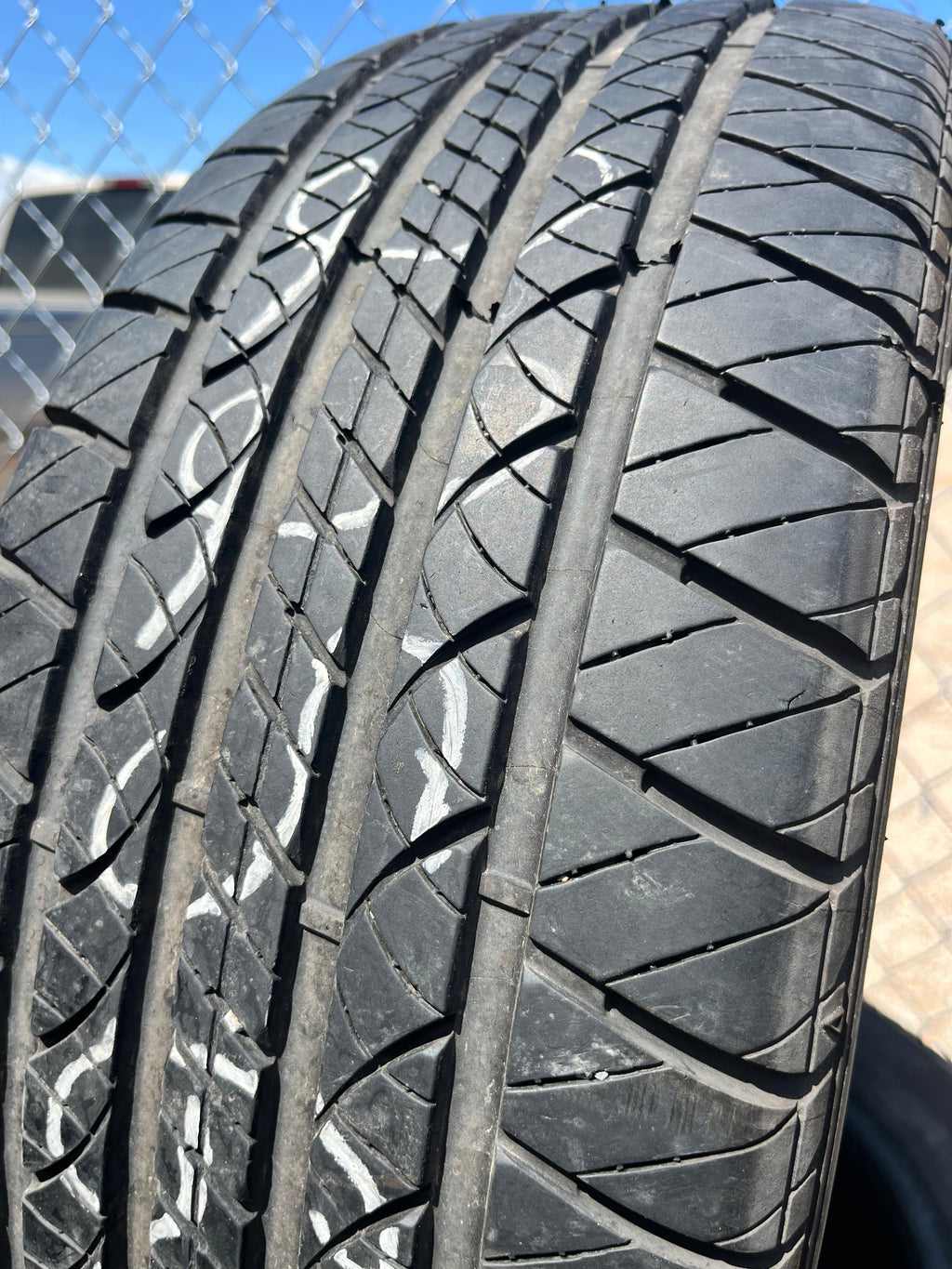 225/60R16 Set (4 Used Tires) Douglas Touring