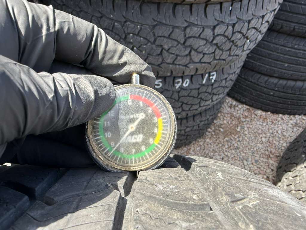 235/60R17 Pair (2 Used Tires) Cooper Discoverer HTP