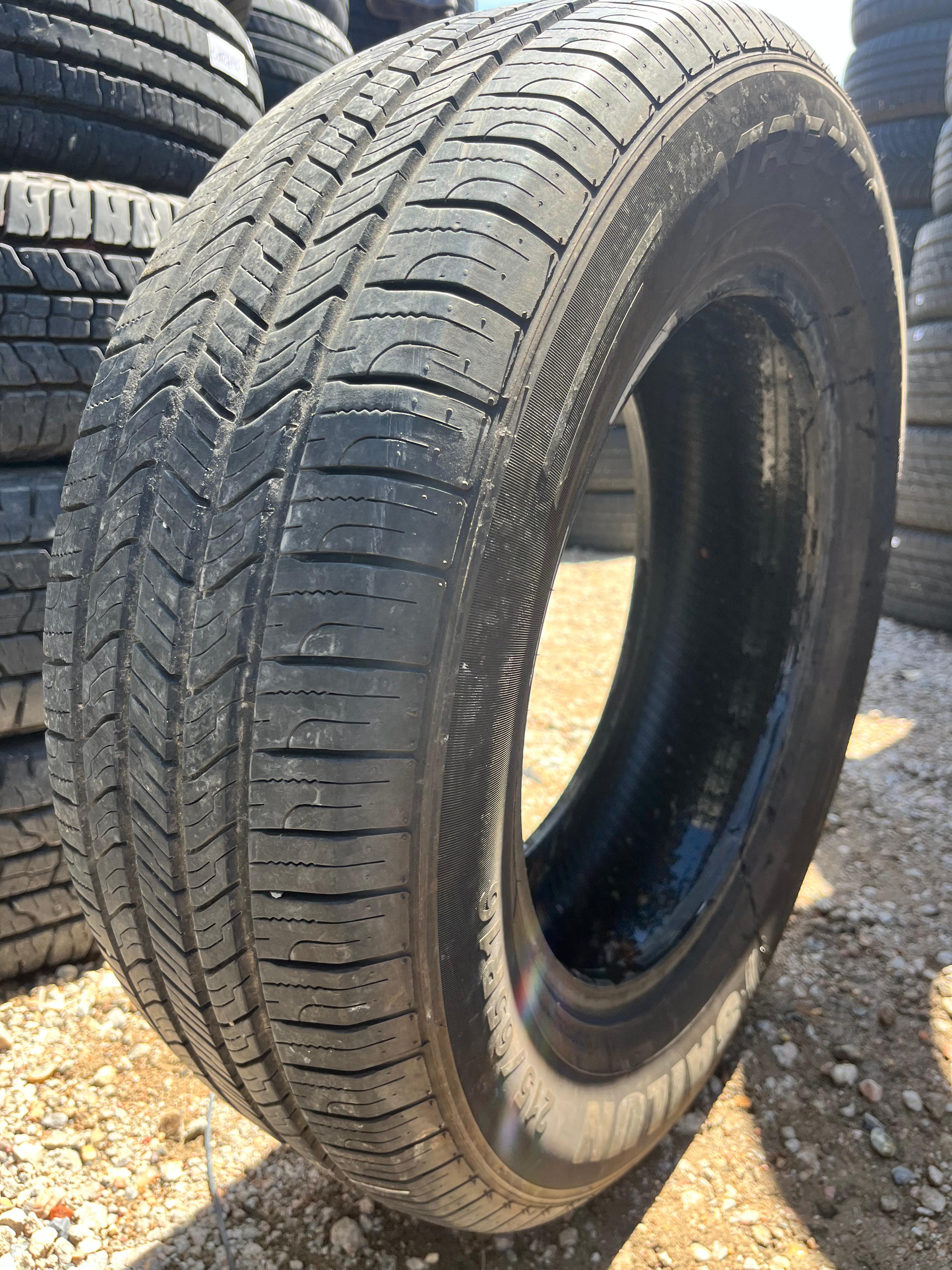 215/65R16 Pair (2 Used Tires) Sailun Atrezzo (SH400)