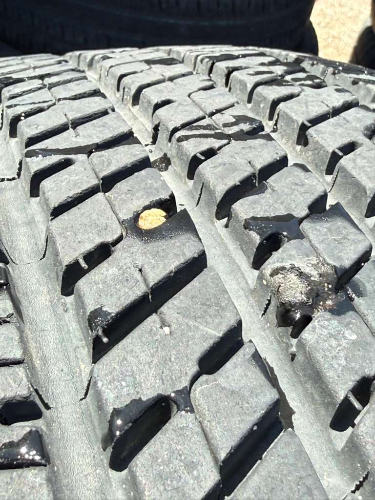 265/65R17 Pair (2 Used Tires) Bridgestone Dueler LTH