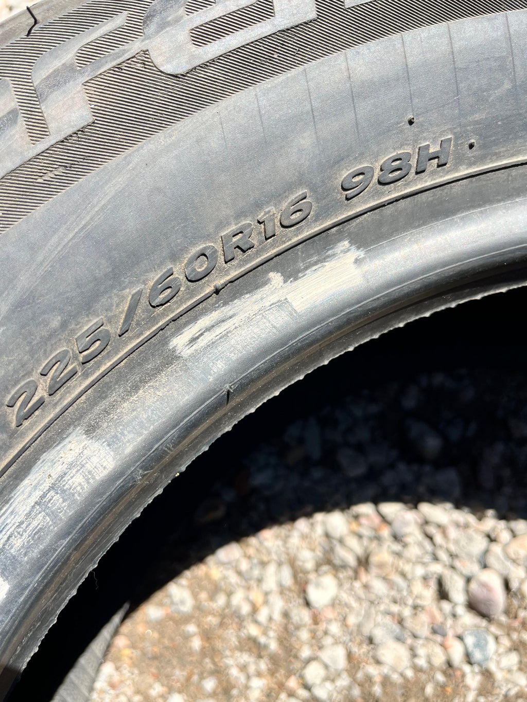 225/60R16 Pair (2 Used Tires) Laufenn G Fit AS