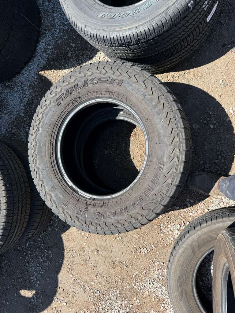 265/70R17 Pair (2 Used Tires) Falken Rubitrek AT01